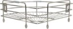 Kitchen Mart Stainless Steel Corner Rack Stand, 30 cm x 41.5 cm x 13 cm, 1-Piece, Silver - Image 2