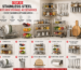 Top stainless steel kitchen storage accessories for organized kitchen spaces